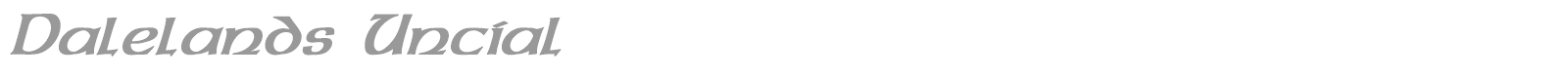 Dalelands Uncial font preview